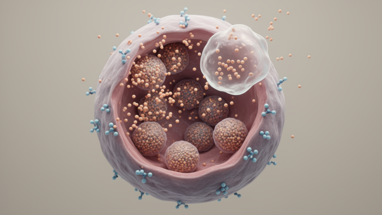 Placental extract limits calcium-driven degranulation in rat cell model