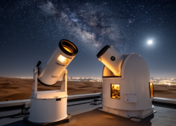 Saudi Arabia Hosts LaserSETI’s First Asian Stations in Global Sky Watch