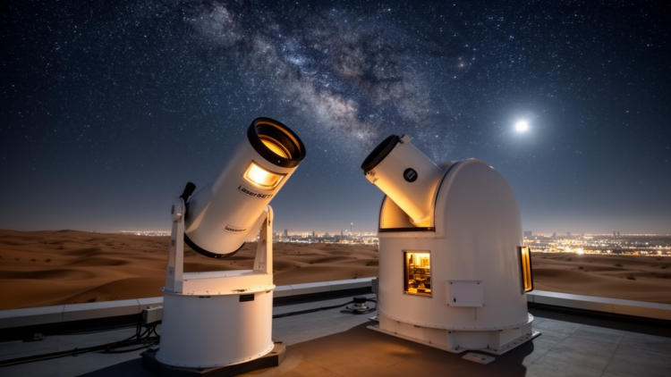 Saudi Arabia Hosts LaserSETI’s First Asian Stations in Global Sky Watch