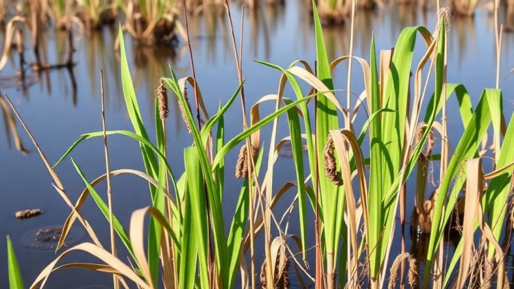 Reeds Reveal Hidden Biochemical Tactics for Recycling Nutrients in Drying Wetlands