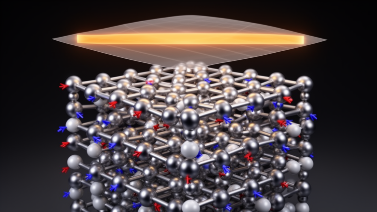 Non-Collinear Magnetism Creates Flat Electronic Bands in Predicted Topological Material CoBi2Te4