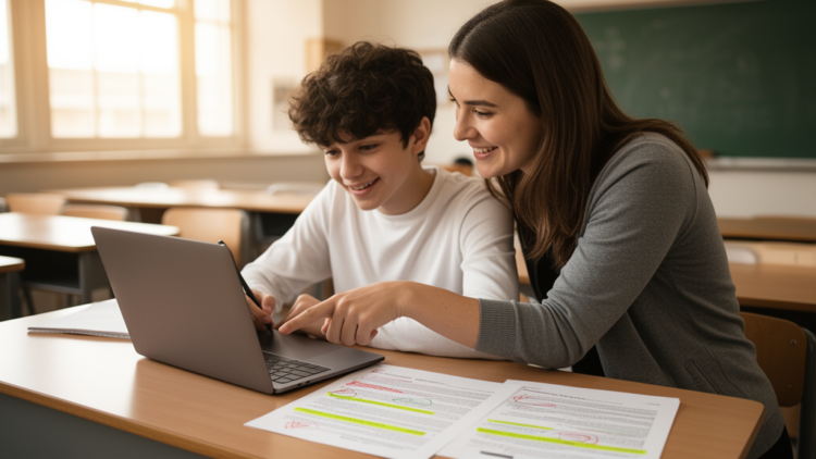 AI and Peer Feedback Improve Students’ Second-Language Writing Feedback Literacy