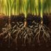 Soil Bacteria Paired with Humic Acid Shield Wheat Yields from Drought Stress