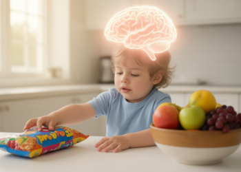 Ultra-Processed Foods Linked to Stronger Brain Reward Responses and Body Fat Gains in Children