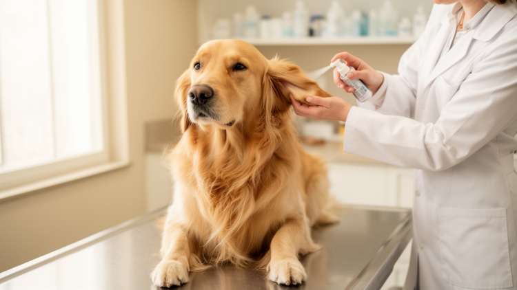 Most Dogs on Ear Spray Maintenance Stayed Relapse-Free for a Year