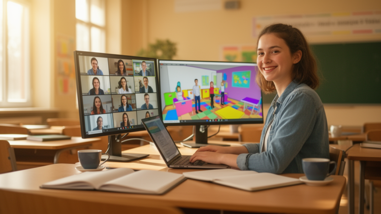 Virtual Exchange Meets Simulation: Romanian Trainee Teachers Report Richer Intercultural Learning