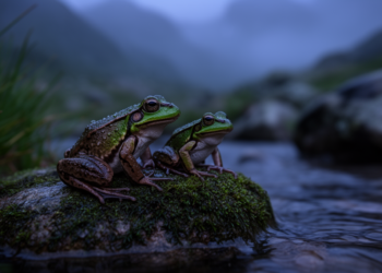 Communal-Breeding Alpine Tree Frogs Turn Out to Be Genetically Monogamous