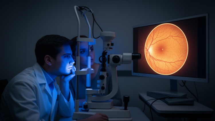 Exploratory OCTA study probes macular vessel density in lens dislocation