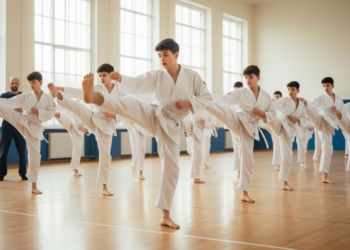 School Martial Arts Program Boosts Fitness, Brain Skills and Resilience in Teen Boys