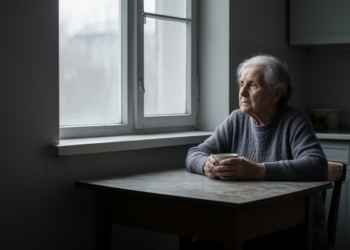 Sadness and Worry Emerge as Core Symptoms in Older Adults Living Alone