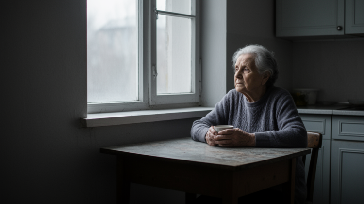 Sadness and Worry Emerge as Core Symptoms in Older Adults Living Alone