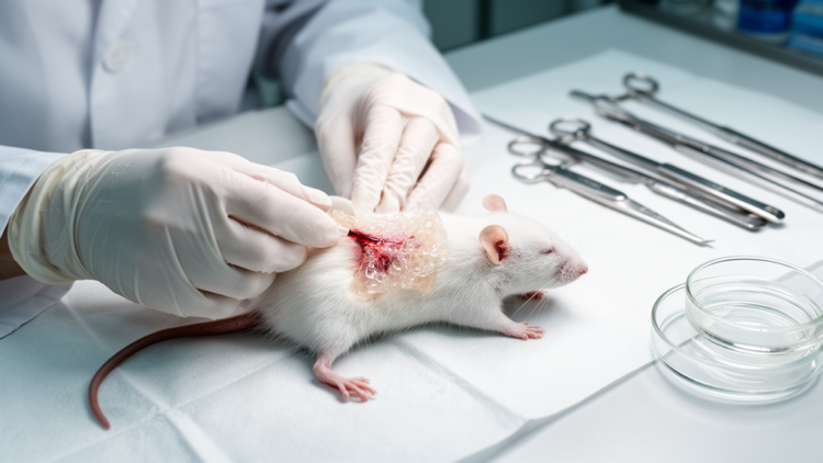 Matrigel Scaffold Improves Wound Repair in Mice, With Modest Cell Boost