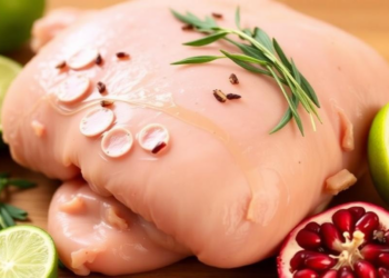 Kitchen Juices Take On Salmonella: Lime, Chive, and Pomegranate Extracts Extend Chicken Shelf Life