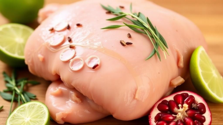 Kitchen Juices Take On Salmonella: Lime, Chive, and Pomegranate Extracts Extend Chicken Shelf Life