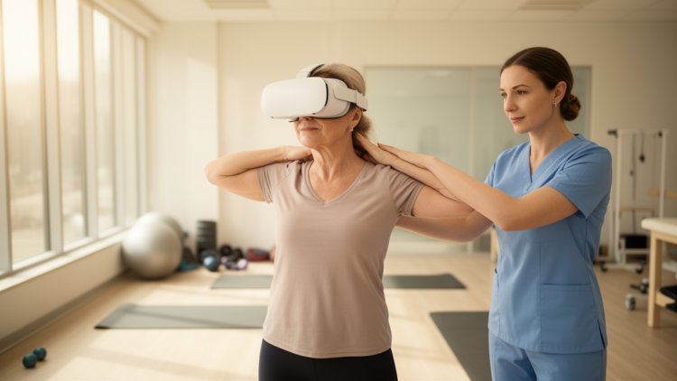 Virtual Reality Rehabilitation Eases Neck Pain in Meta-Analysis of 11 Trials