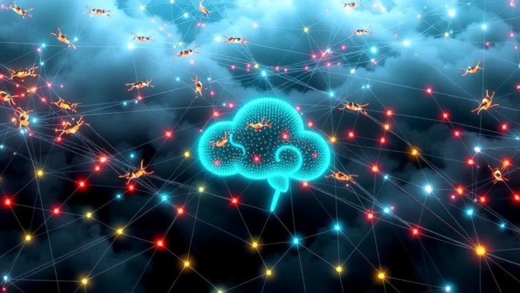 Swarm Intelligence Finds the Sweet Spot for Cloud-Fog Networks Before They Choke