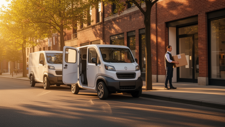 Integrated Electrification Cuts Simulated Last-Mile Delivery Emissions Most
