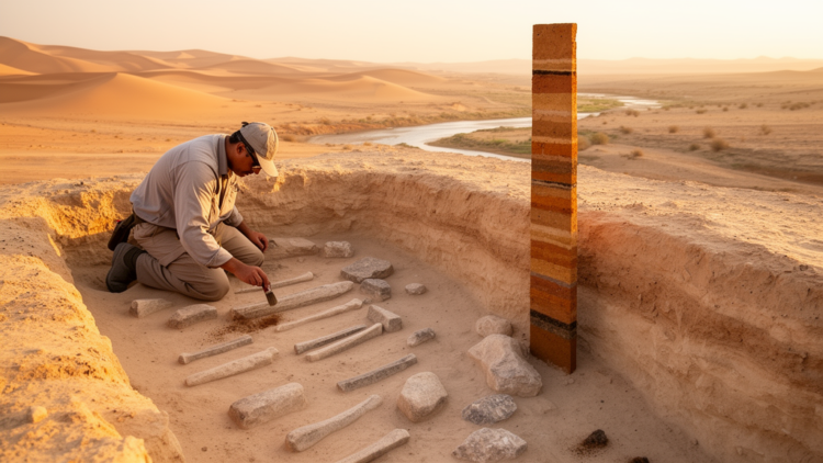 Dust record ties ancient hominin booms in Arabia to wet spells