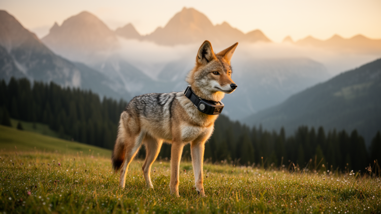 GPS-Collared Golden Jackal Crosses Alps to Settle and Breed in Austria