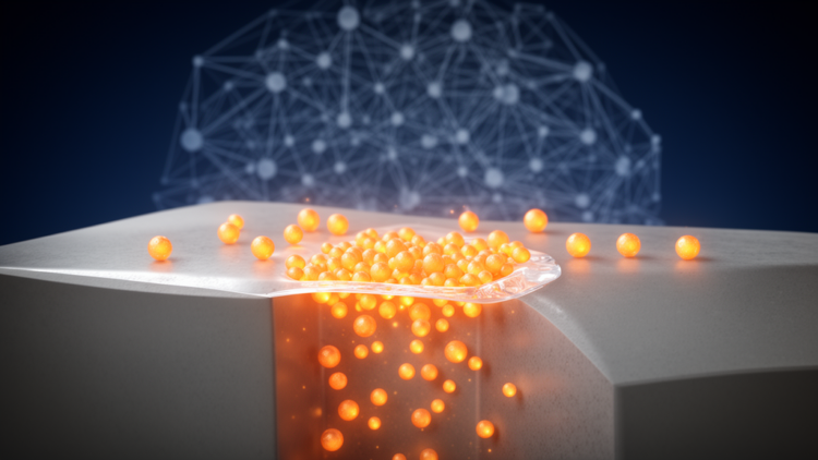 Machine-learning simulations reveal how sodium batteries form their protective interface