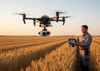 Drone-mounted multispectral sensors outpredict handheld NDVI for wheat yield