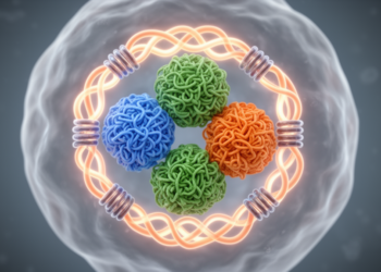 Cohesin keeps compact active genome domains from mixing in living cells