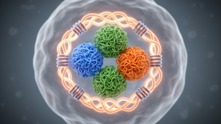 Cohesin keeps compact active genome domains from mixing in living cells