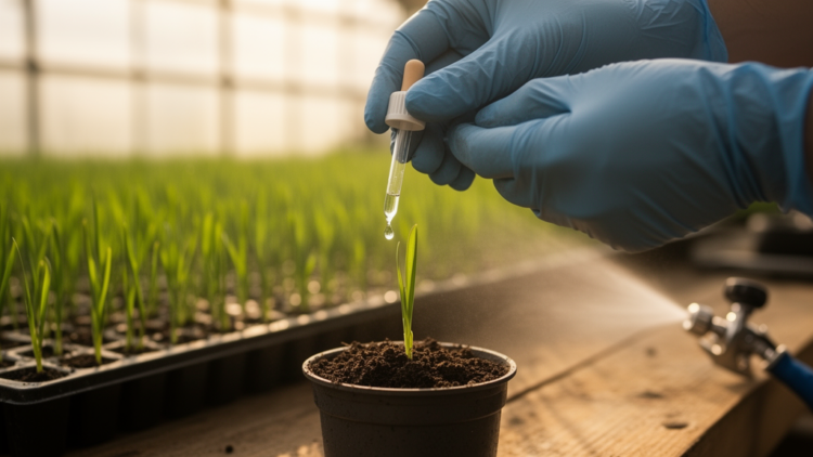 Precision priming, not spraying, may unlock salicylic acid for crops