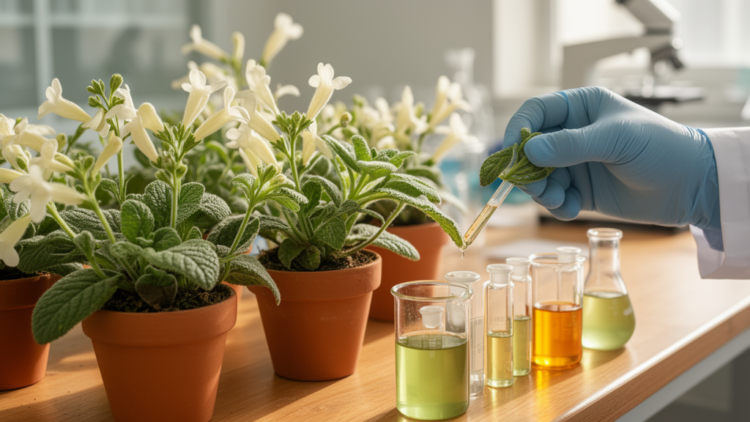 Flavonoids, not just diterpenoids, give South African medicinal spurflowers their chemical identities