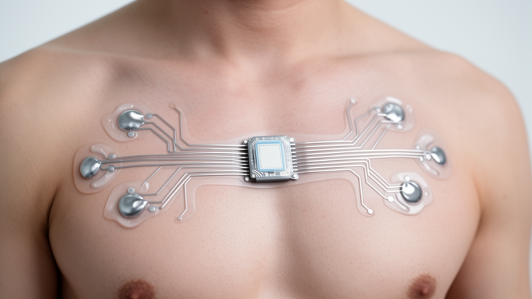 Printed liquid-metal electrodes track motion and heart signals