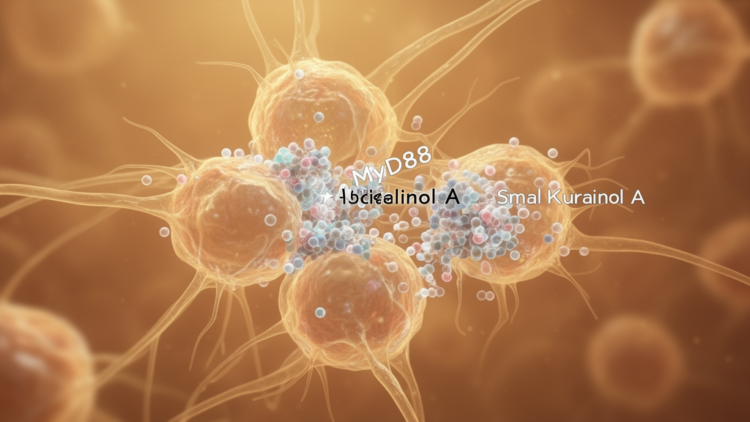 Kurarinol A inhibits activated stellate cells through MyD88 in preclinical study