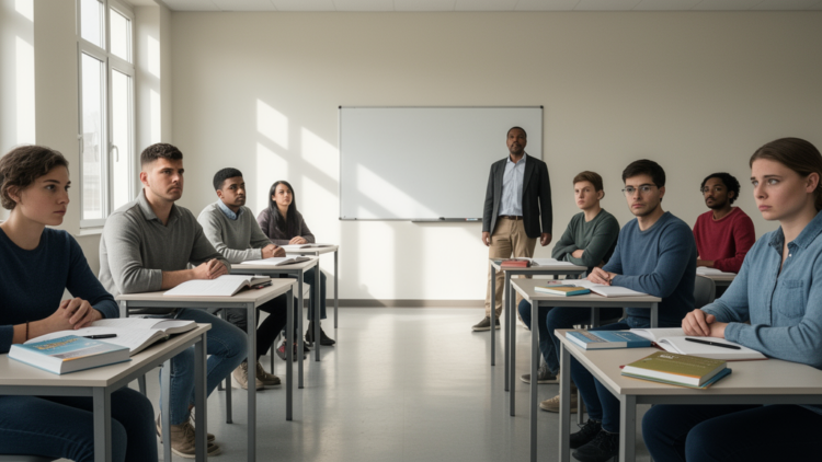 Classroom silence reflects situational risk in one vocational EFL study