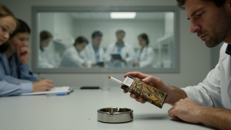 Experiments link Mimicry With More Smoking and Lower Quitting Intention