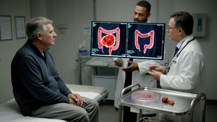 Single-Patient Case Report Links Advanced Colorectal Cancer to Later Lymphoma