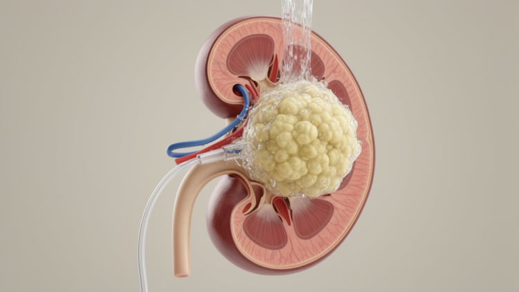 Continuous antifungal irrigation softened a refractory kidney fungal bezoar