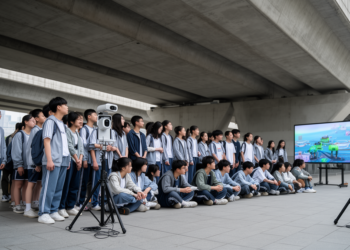 Shanghai students showed no facial-expression differences across under-viaduct audiovisual scenarios