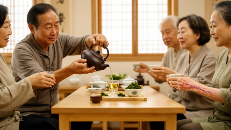 Tea Consumption Linked to Lower Vascular Disease Risk in Chinese Adults