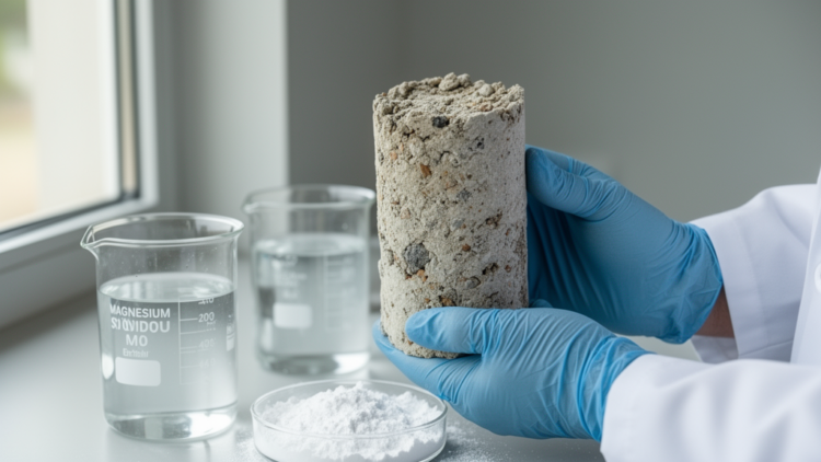 Magnesium Source Choice Governs Durability of Enzyme-Solidified Mine Tailings