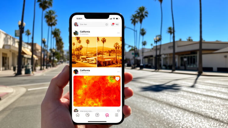 California study links social heat posts to local conditions