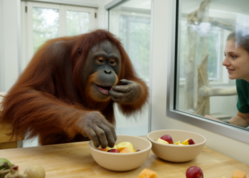 Laughter biased orangutans’ reward choices in five-day experiment