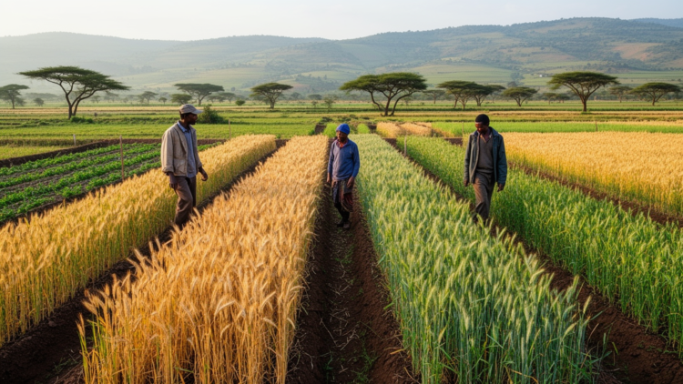 Four barley genotypes combine yield and stability across 17 Ethiopian environments