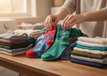 Pairing Odd Socks Preserves Daily Sock Service, Model Shows