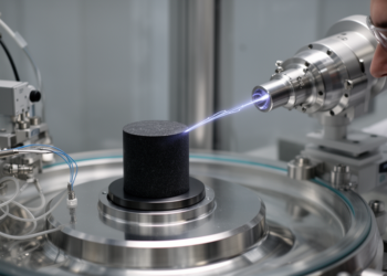 Lab study links XPS charge neutralization to shifts on a graphite anode