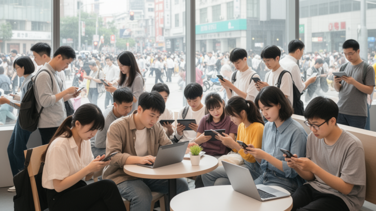 China’s internet users changed as frequent use became the norm