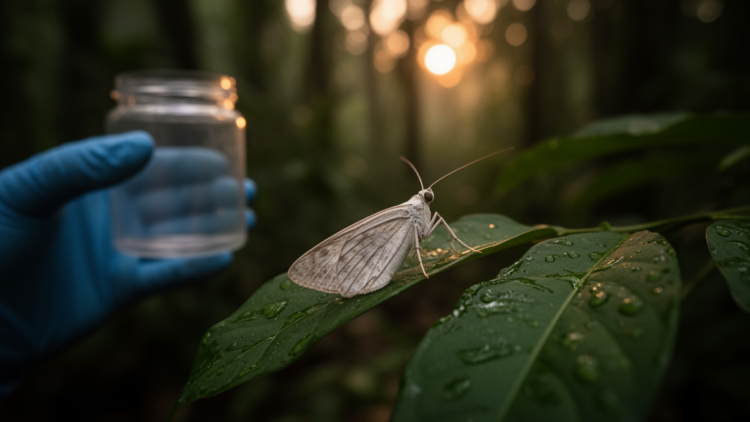 Rare Japanese Moth Turns Up in Cambodia, Redrawing Its Known Range