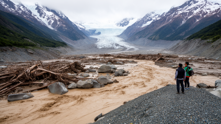 Witnesses, models and mud reveal Chile’s 1989 glacial flood was vastly underestimated