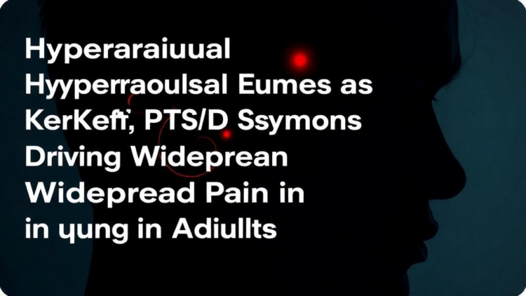Hyperarousal Emerges as Key PTSD Symptom Driving Widespread Pain in Young Adults