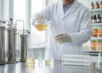Whey Fermentation Yields Postbiotics for Functional Drinks and Food Packaging