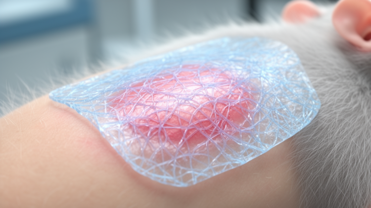 Marine Nanofiber Dressings Aid Diabetic Wound Healing in Rats