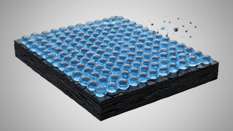Ordered Water Networks Shield Carbon Electrodes from Corrosion